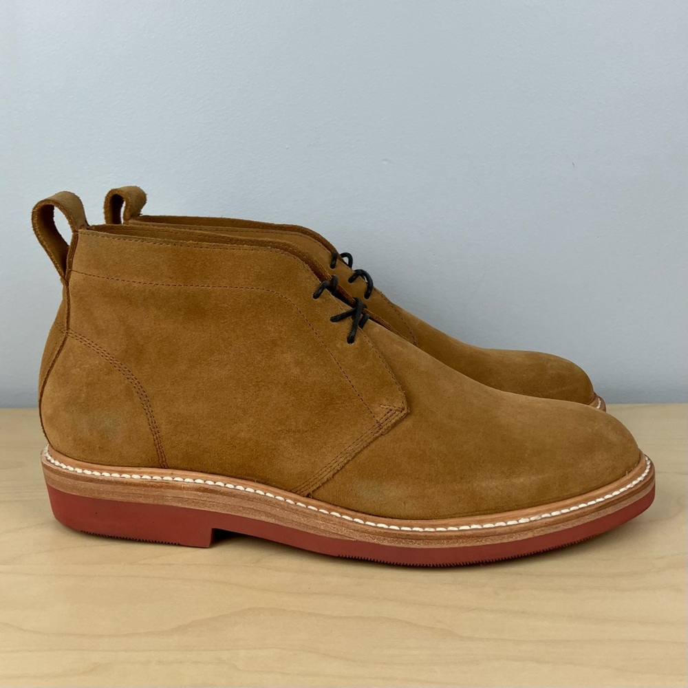 Taylor Stitch Men’s Size 10.0 The Unlined Chukka Butterscotch Suede Boots